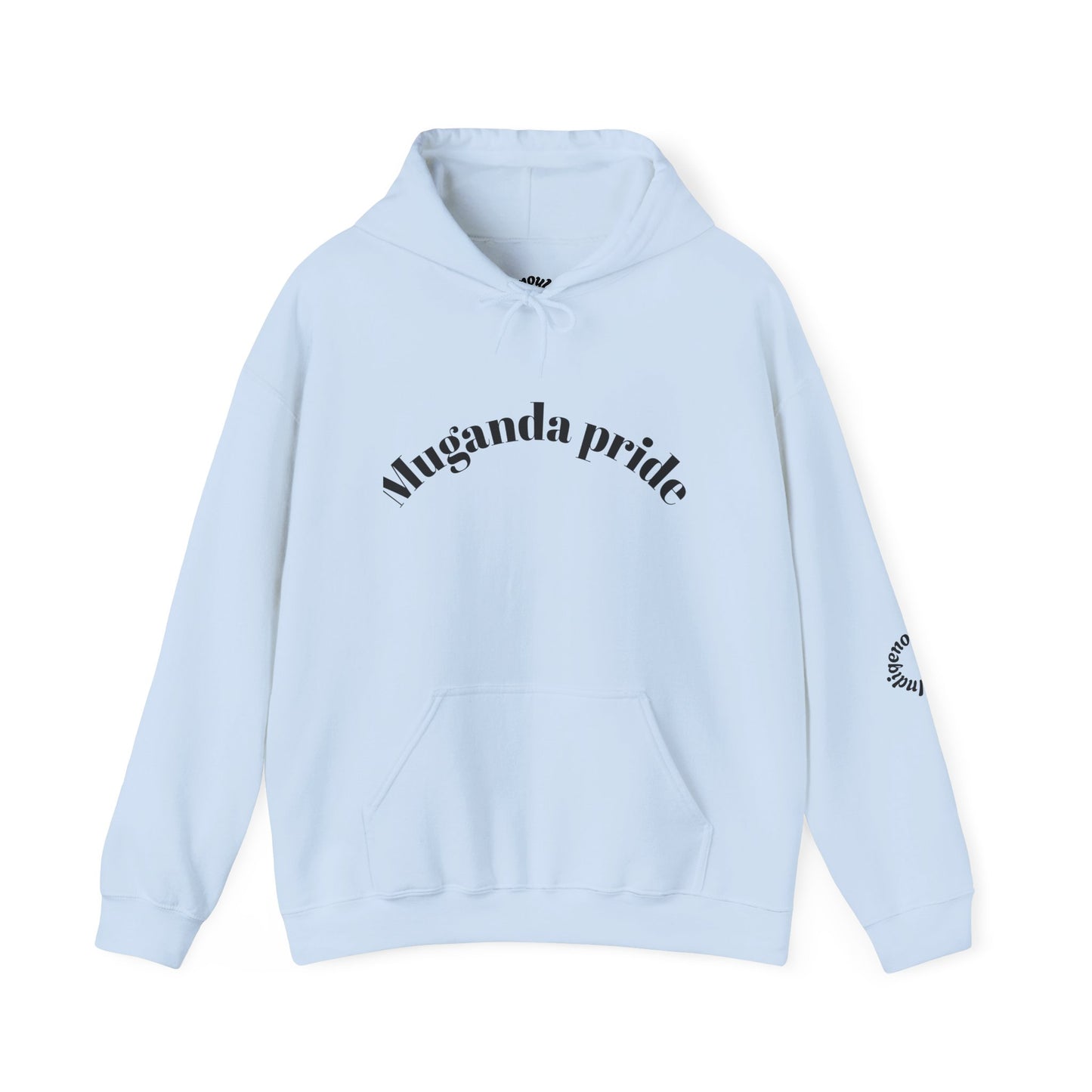Muganda Pride Hoodie, Cozy Unisex Sweatshirt